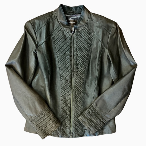 Like NEW Danier Leather Jacket | Graphite Color | Small - Picture 2 of 10